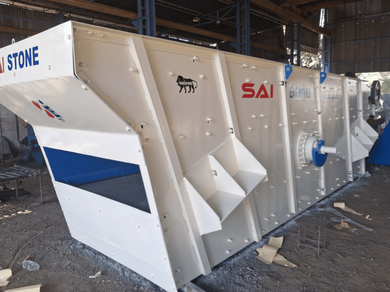 Vibrating Screen Machine by Sai Engineering Works